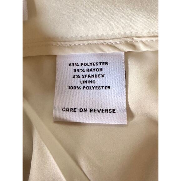 Calvin Klein Women’s White Pantsuit Set Size 10 NWOT - Picture 8 of 9